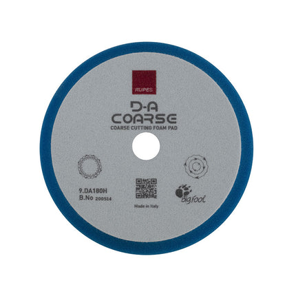 RUPES D A Coarse Cutting Foam Pad 150 180 mm | 9.DA180H