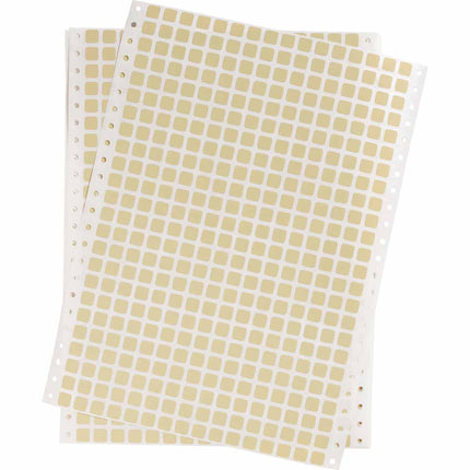 DATAB High Temperature Amber Polyimide Labels