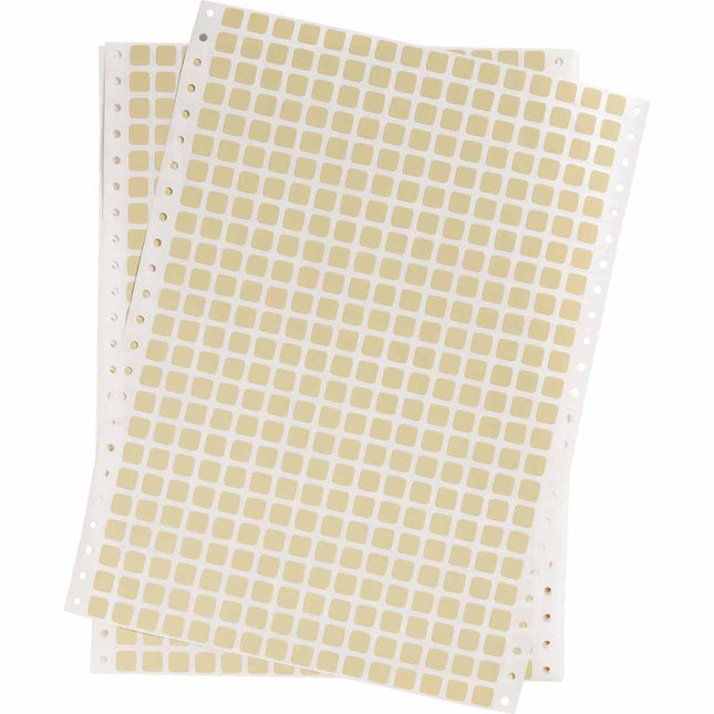 DATAB High Temperature Amber Polyimide Labels