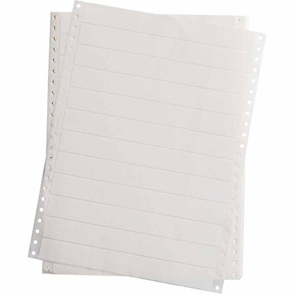 DATAB Coated Cloth Labels with Permanent Adhesive