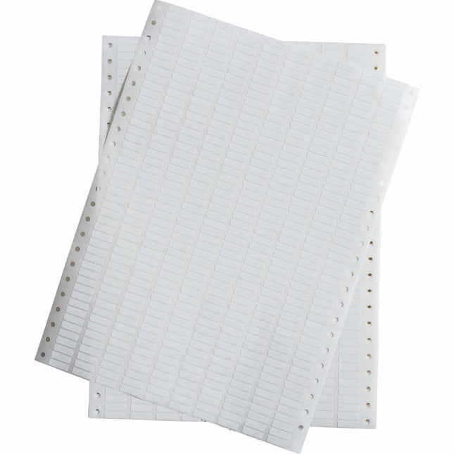 DATAB Coated Cloth Labels with Permanent Adhesive