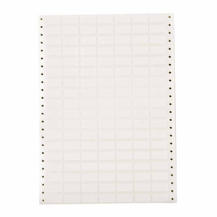 DATAB Coated Cloth Labels with Permanent Adhesive