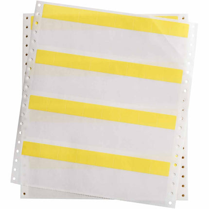 DATAB Selflaminating ButtCut Vinyl Labels