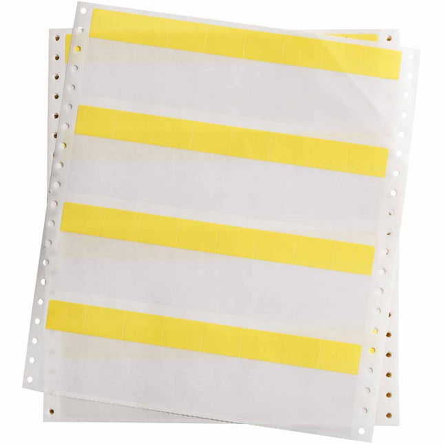 DATAB Selflaminating ButtCut Vinyl Labels