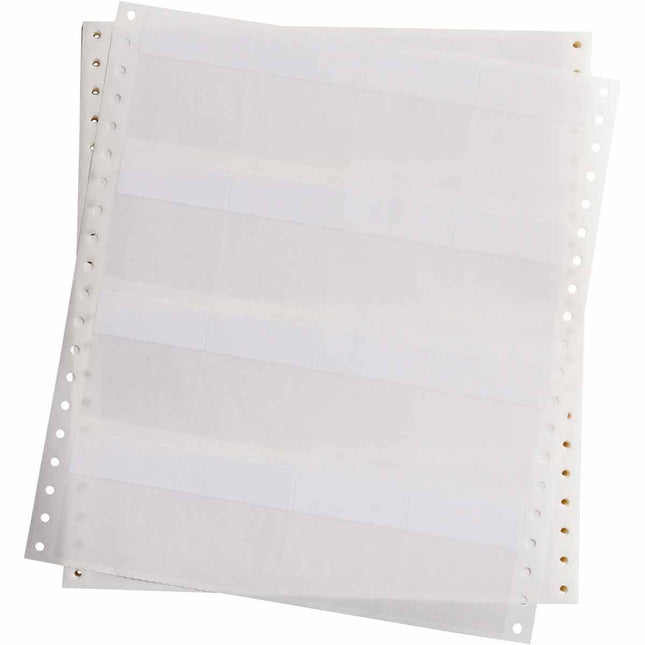 DATAB Selflaminating ButtCut Vinyl Labels
