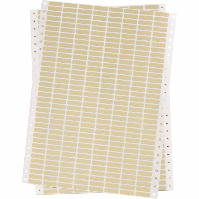 DATAB Amber Polyimide Labels