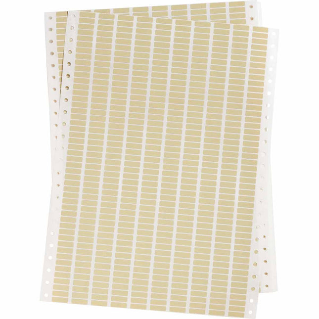 DATAB Amber Polyimide Labels