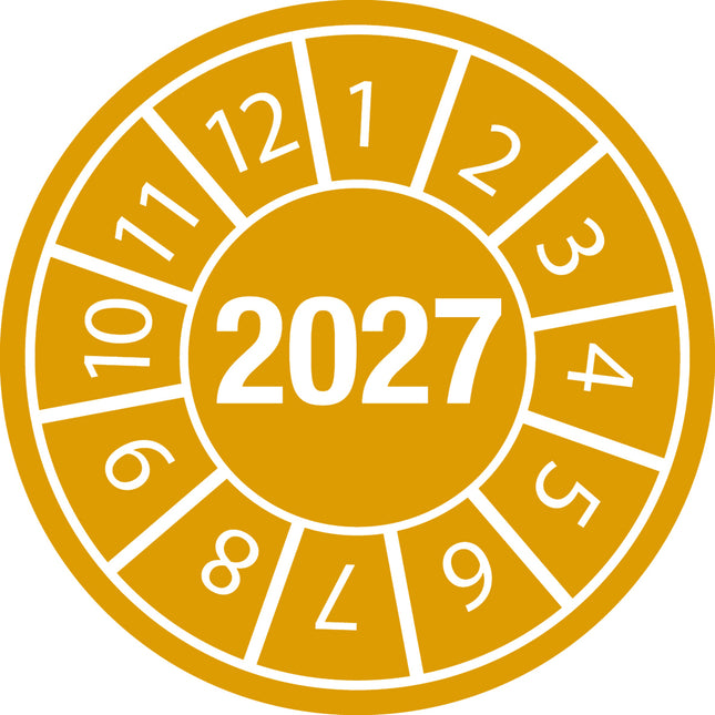 Tamperevident Inspection Date Labels