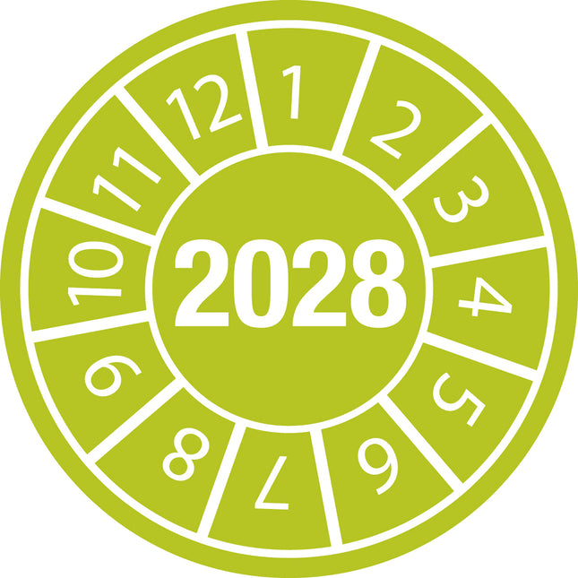 Tamperevident Inspection Date Labels