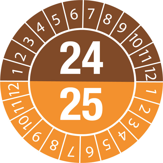 Tamperevident Inspection Date Labels