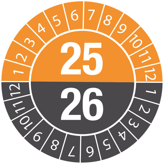 Inspection Date Labels