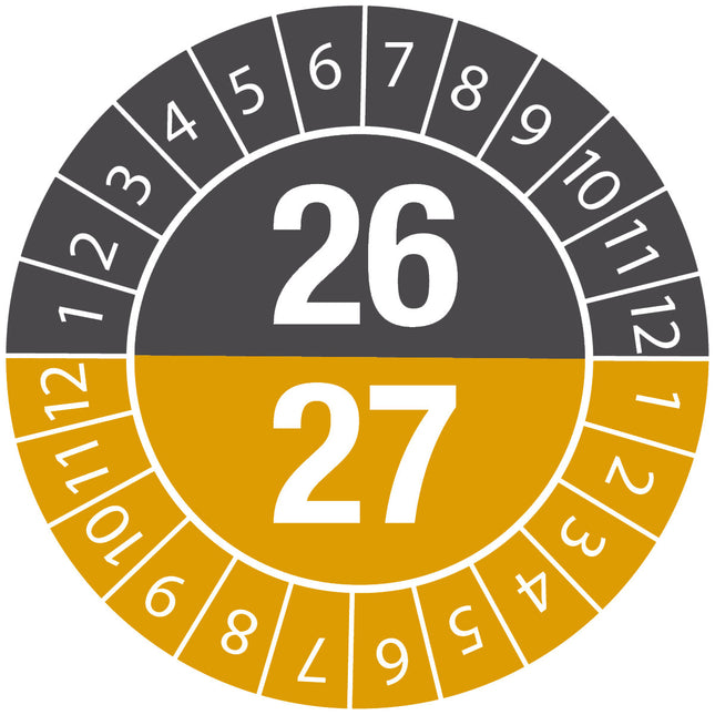 Inspection Date Labels