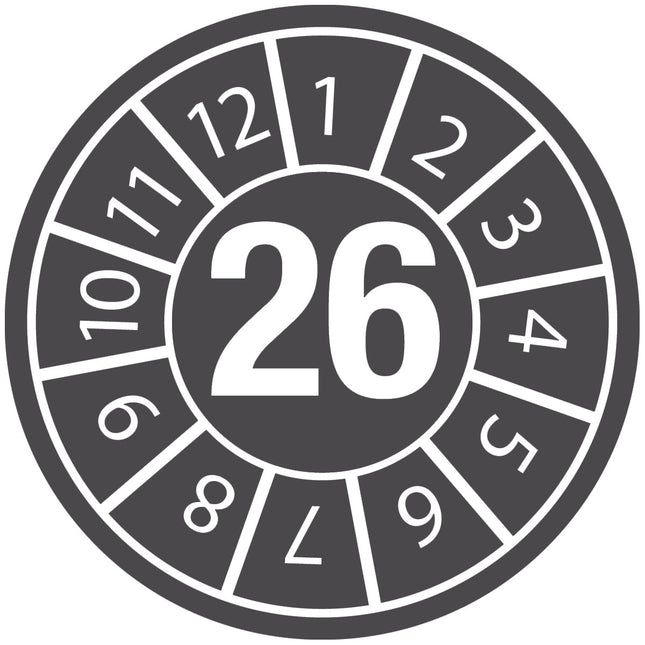 Tamperevident Inspection Date Labels