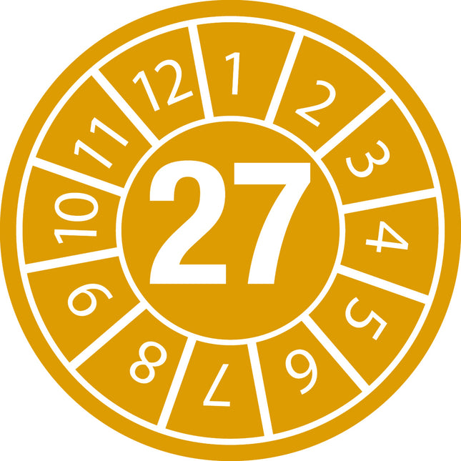 Inspection Date Labels