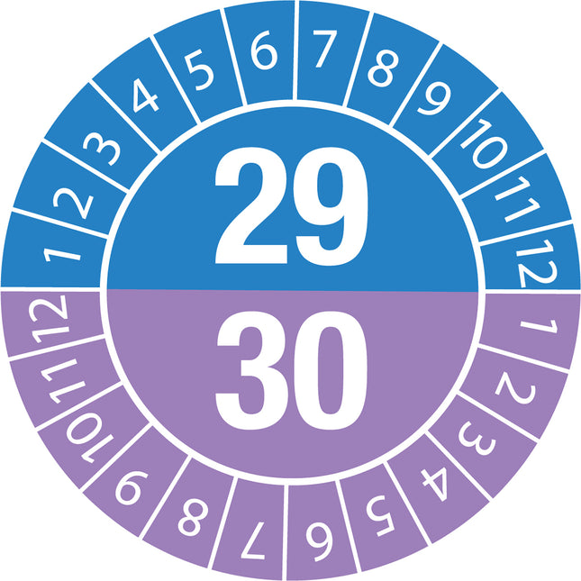 Inspection Date Labels