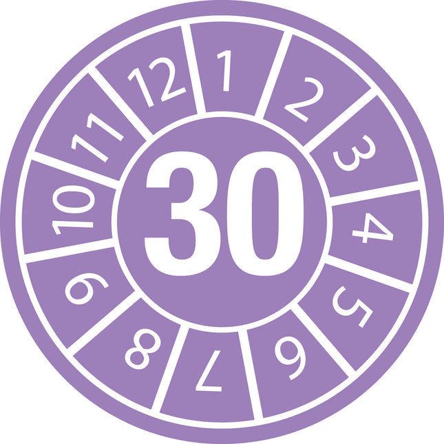 Tamperevident Inspection Date Labels