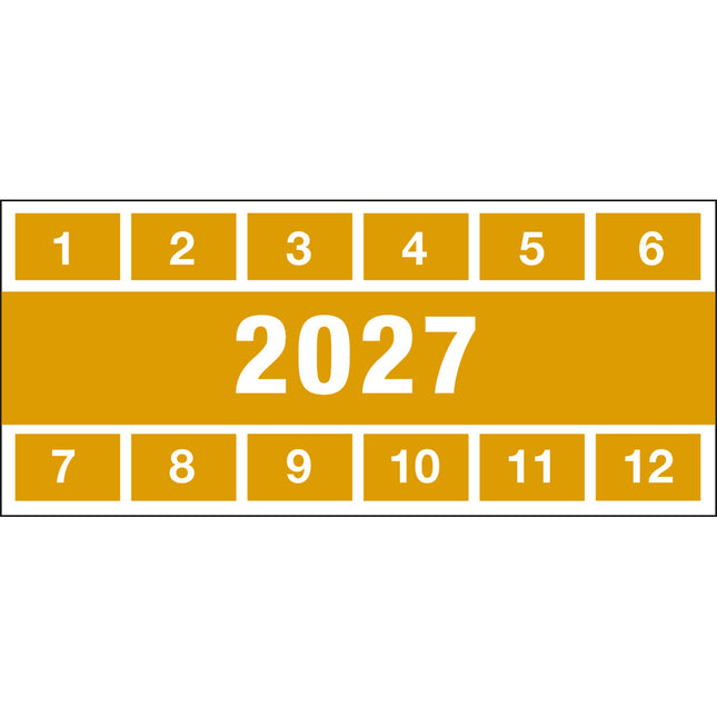 Inspection Date Labels