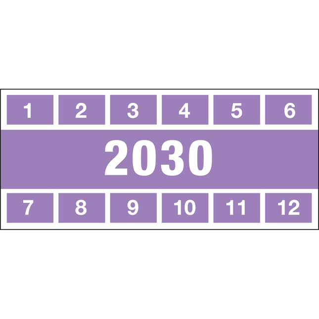 Inspection Date Labels
