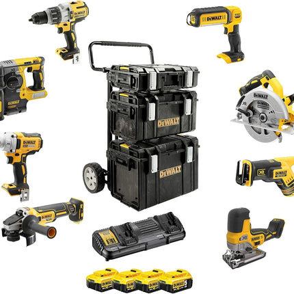 DeWalt  18V XR Brushless 8-Piece Kit | DCK856P4-QW