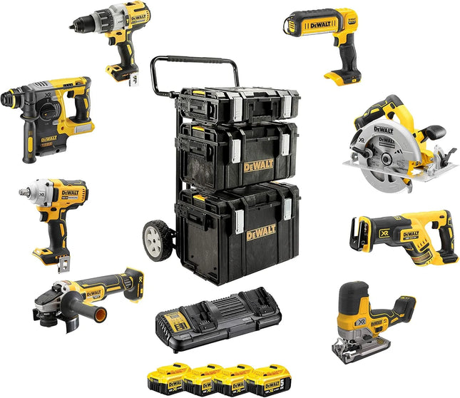 DeWalt  18V XR Brushless 8-Piece Kit | DCK856P4-QW