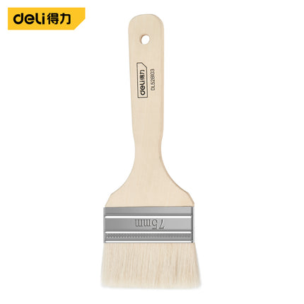 فرشاة طلاء صوف ديلي DL528103 - 3 إنش، قطعتان، أبيض