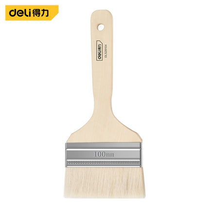 فرشاة طلاء صوف ديلي DL528104 - 4 إنش، قطعتان، أبيض