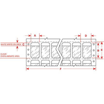 DATAB Selflaminating Vinyl Labels