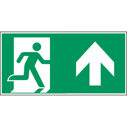 ISO Safety Sign  Emergency exit right