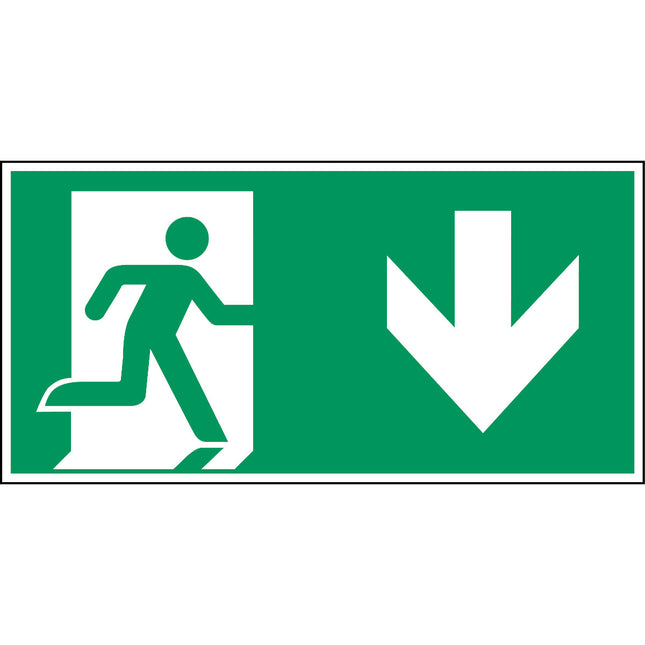 Emergency Exit right Safety Sign