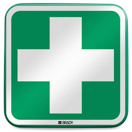 ISO Safety Sign  First aid