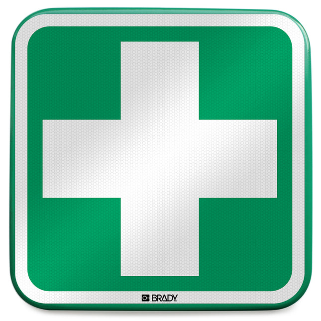 ISO Safety Sign  First aid