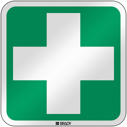 ISO Safety Sign  First aid
