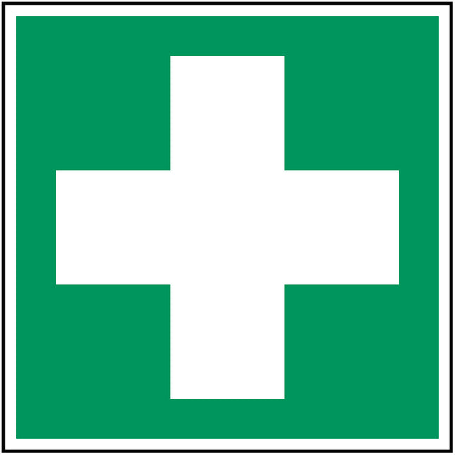 ISO Safety Sign  First aid
