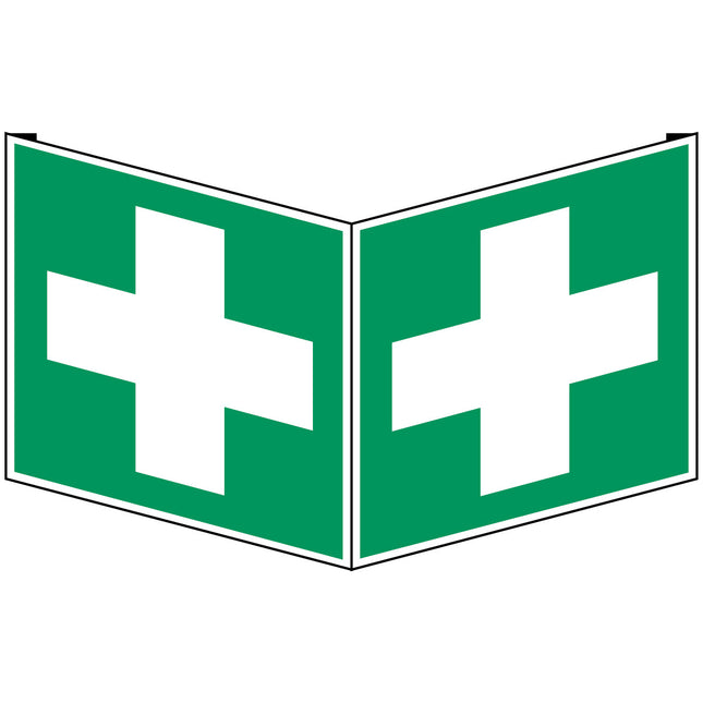 ISO Safety Sign  First aid