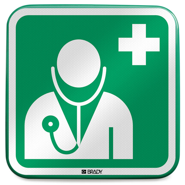 ISO Safety Sign  Doctor