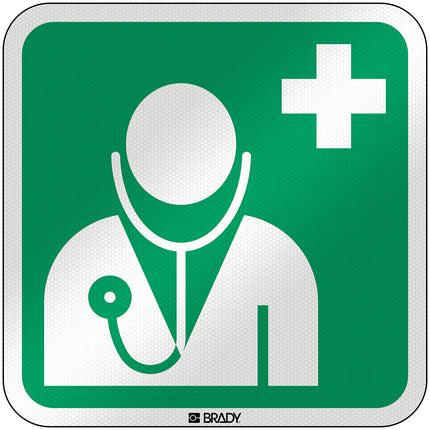 ISO Safety Sign  Doctor
