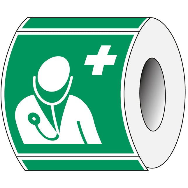 ISO Safety Sign  Doctor