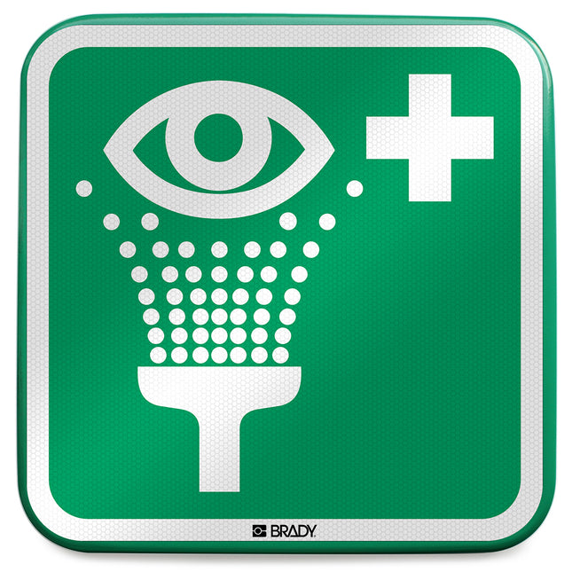ISO Safety Sign  Eyewash station