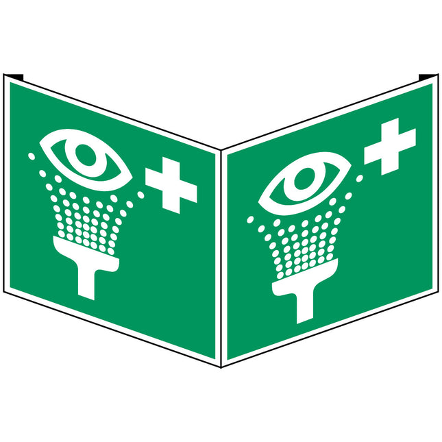 ISO Safety Sign  Eyewash station