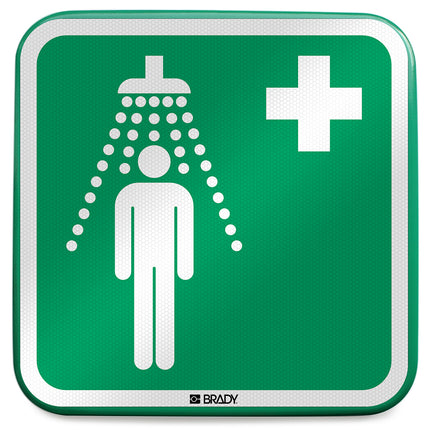 ISO Safety Sign  Safety shower