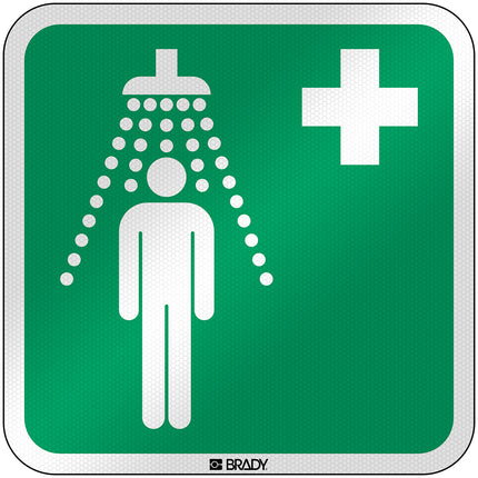 ISO Safety Sign  Safety shower