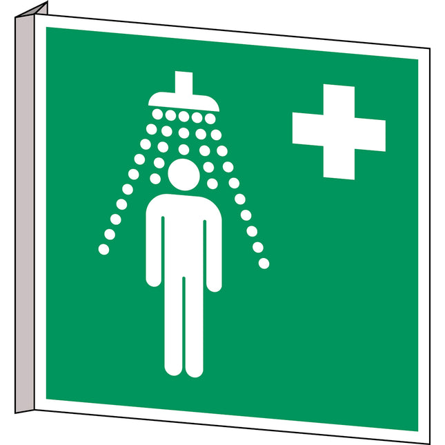 ISO Safety Sign  Safety shower