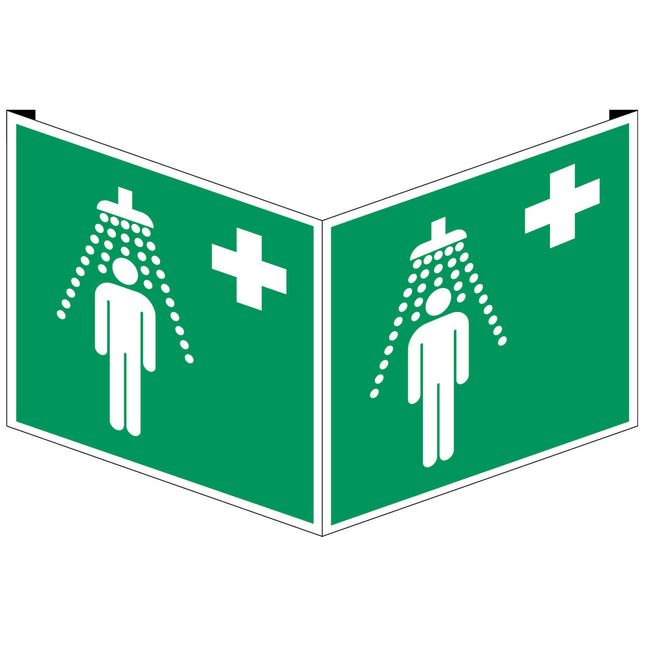 ISO Safety Sign  Safety shower