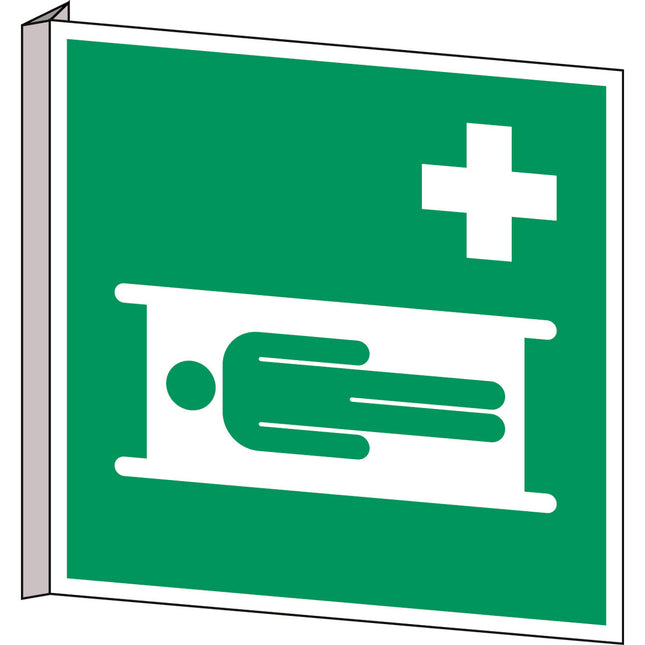 ISO Safety Sign  Stretcher