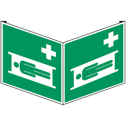 ISO Safety Sign  Stretcher