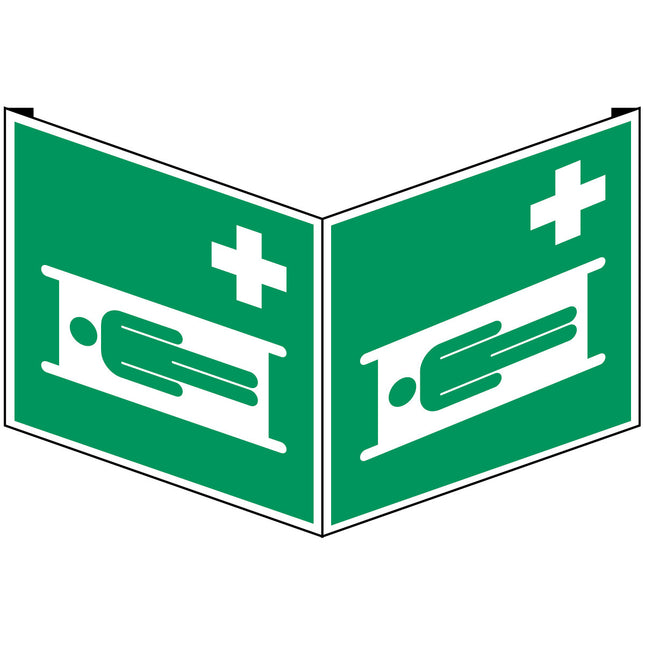 ISO Safety Sign  Stretcher