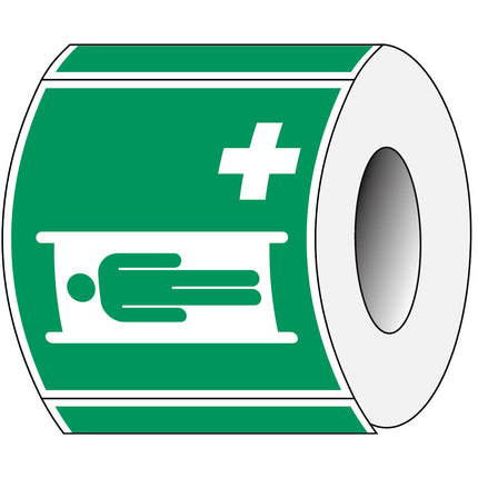 ISO Safety Sign  Stretcher