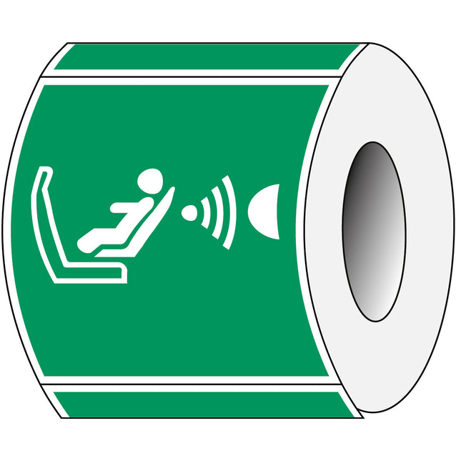 ISO Safety Sign  Child seat presence and orientation dectection system CPOD