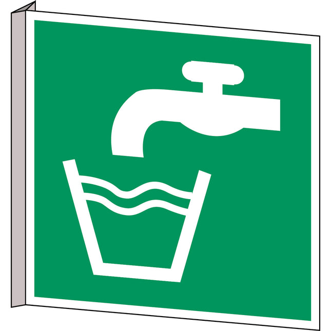 ISO Safety Sign  Drinking water