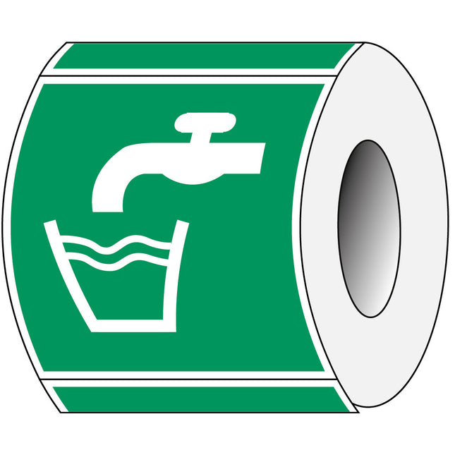ISO Safety Sign  Drinking water